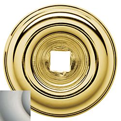 Baldwin 4902150 1-1/2" Round Cabinet Knob Back Plate Satin Nickel Finish - Baldwin Quickship Item *