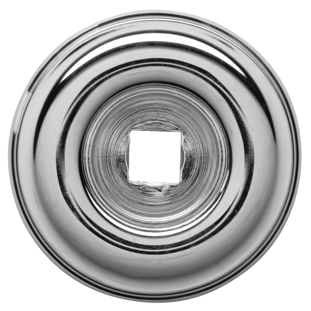Baldwin 4902260 1-1/2" Round Cabinet Knob Back Plate Bright Chrome Finish - Baldwin Quickship Item *