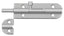 Deltana 4BB32D 4" Barrel Bolt; Satin Stainless Steel Finish