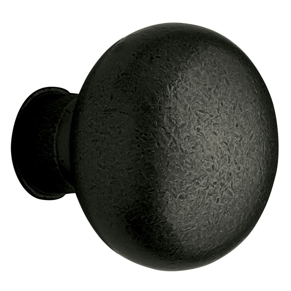 Baldwin 5000402MR Pair 5000 2" Baltimore Knob Less Rose Distressed Oil Rubbed Bronze Finish