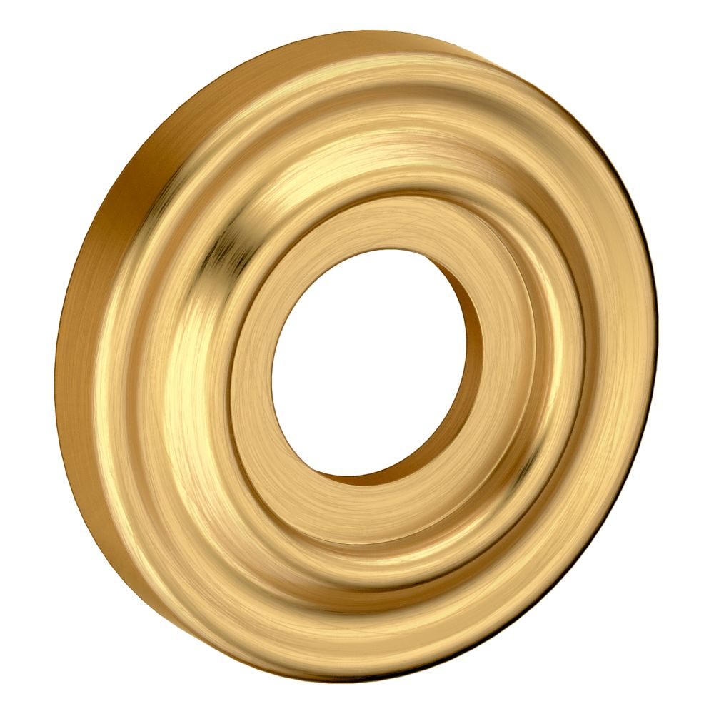 Baldwin 5002044 1-3/4" Passage Rose Lifetime Satin Brass Finish
