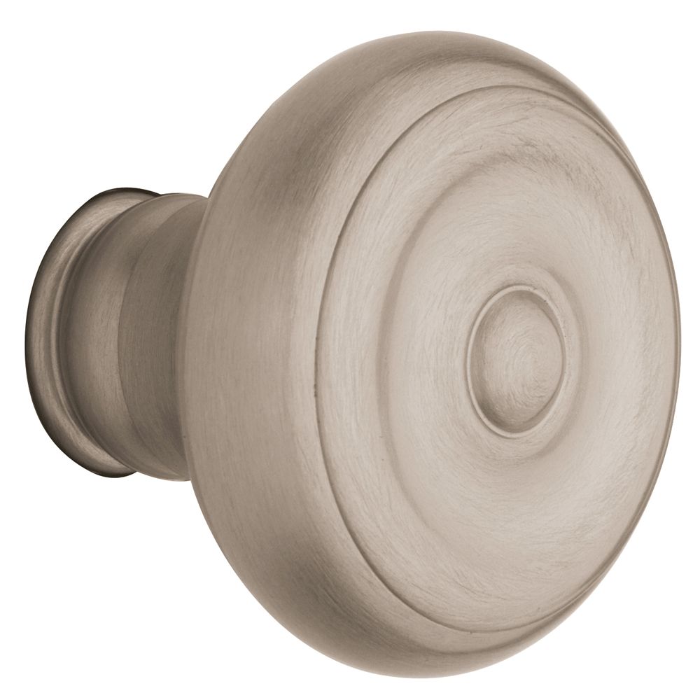 Baldwin 5020056MR Pair 5020 Knob Less Rose Lifetime Satin Nickel Finish