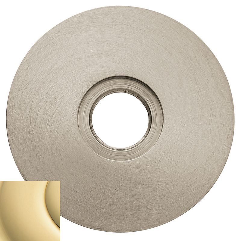 Baldwin 5046031IDM Single Dummy 2-5/8" Rose Unlacquered Brass Finish