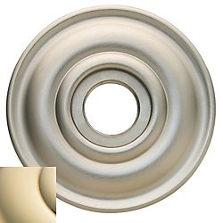 Baldwin 5048003 2-5/8" Passage Rose Lifetime Brass Finish