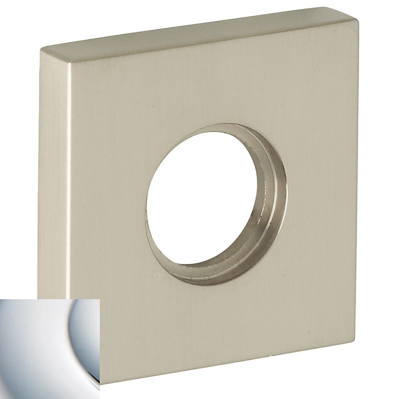 Baldwin 5056260I Single 2" Square Passage Rose Bright Chrome Finish