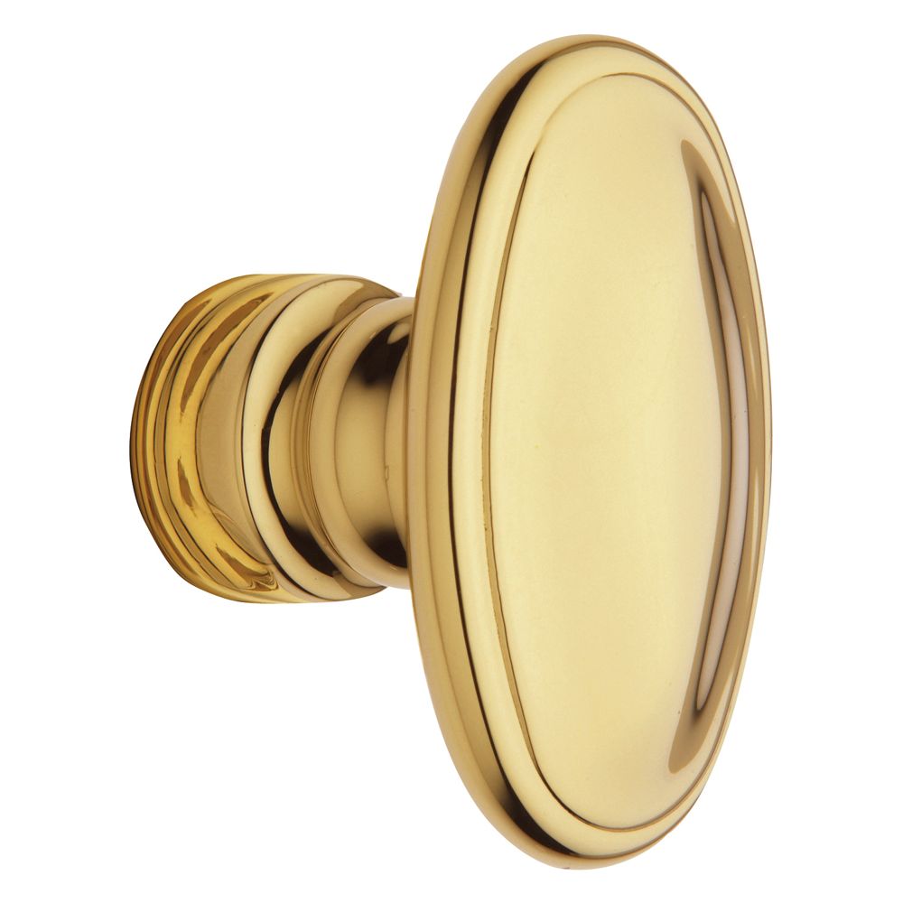 Baldwin 5057003MR Pair 5057 Knob Less Rose Lifetime Brass Finish