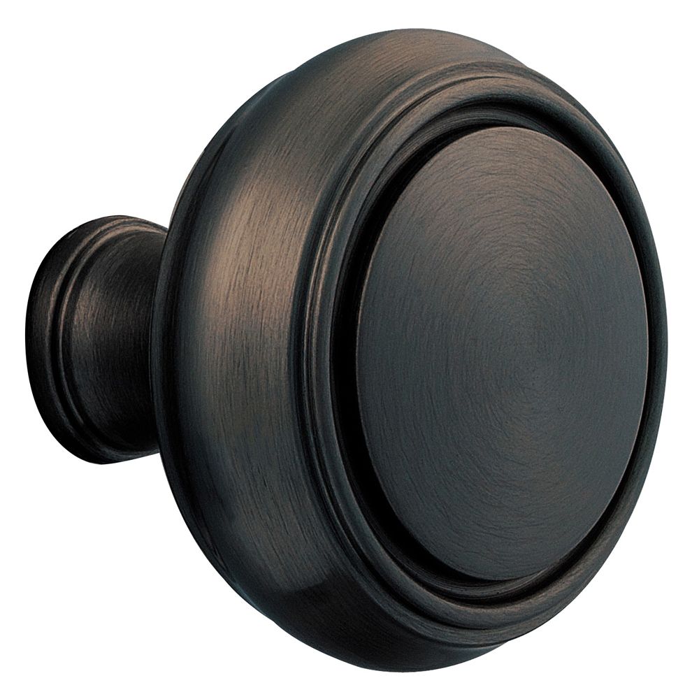 Baldwin 5068102MR Pair 5068 2-3/8" Nashville Knob Less Rose Oil Rubbed Bronze Finish