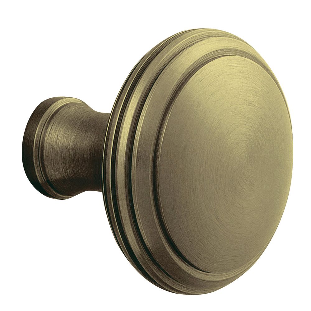 Baldwin 5069050MR Pair 5069 Knob Less Rose Antique Brass Finish