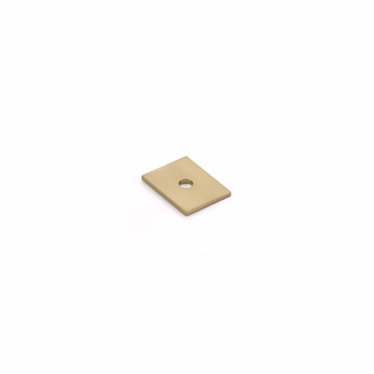 Schaub 5101B-SSB 1" Pub House Backplate for Knob Signature Satin Brass Finish