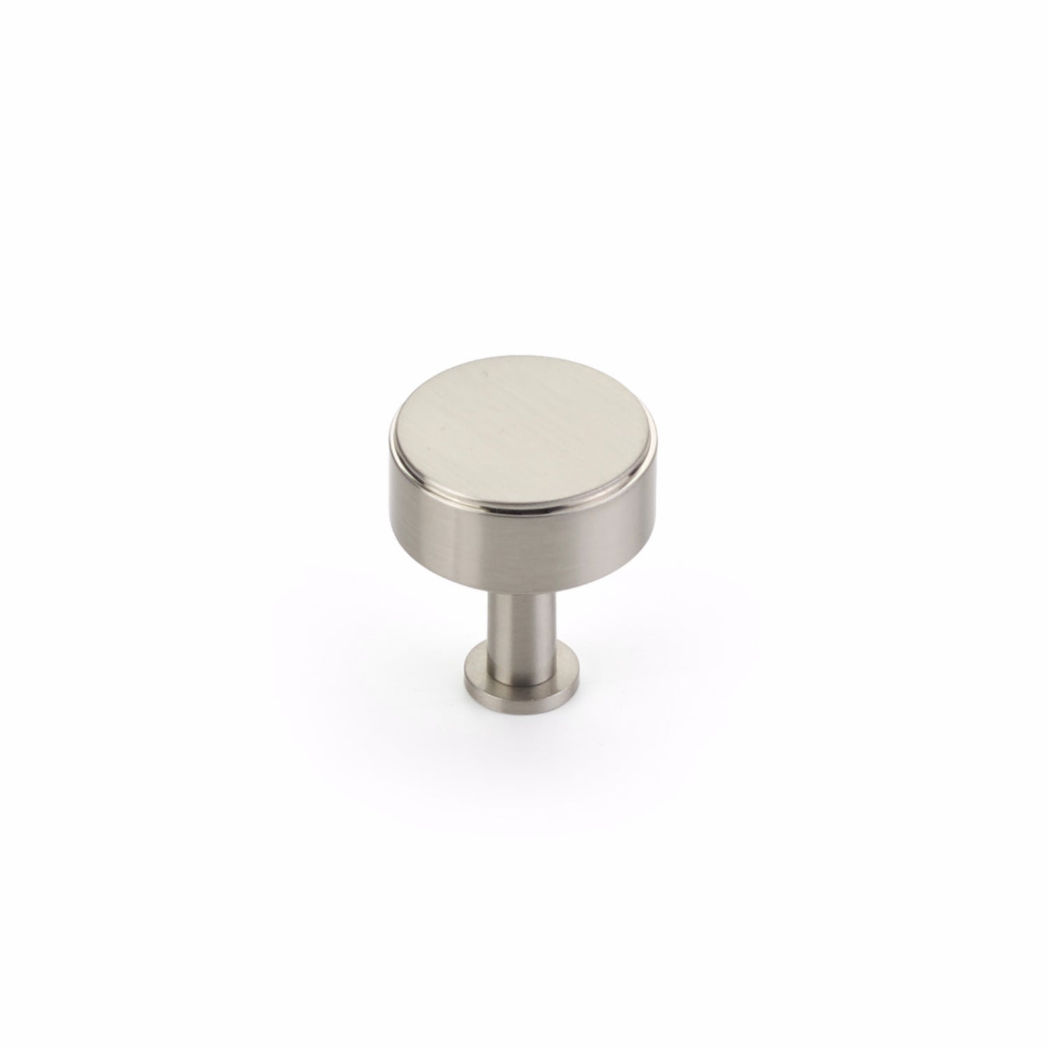 Schaub 5102-BN 1-1/4" Center to Center Pub House Cabinet Knob Brushed Nickel Finish
