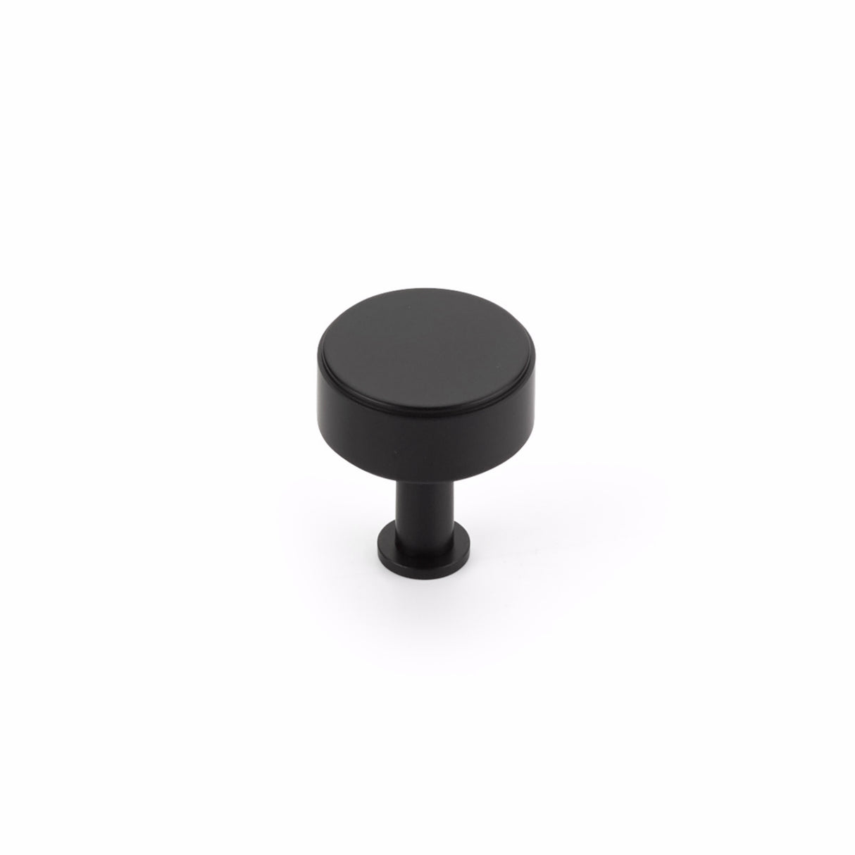 Schaub 5102-MB 1-1/4" Center to Center Pub House Cabinet Knob Matte Black Finish