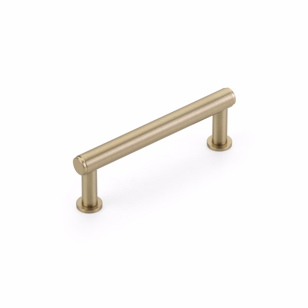Schaub 5103-SSB 3-1/2" Center to Center Pub House Cabinet Pull Signature Satin Brass Finish