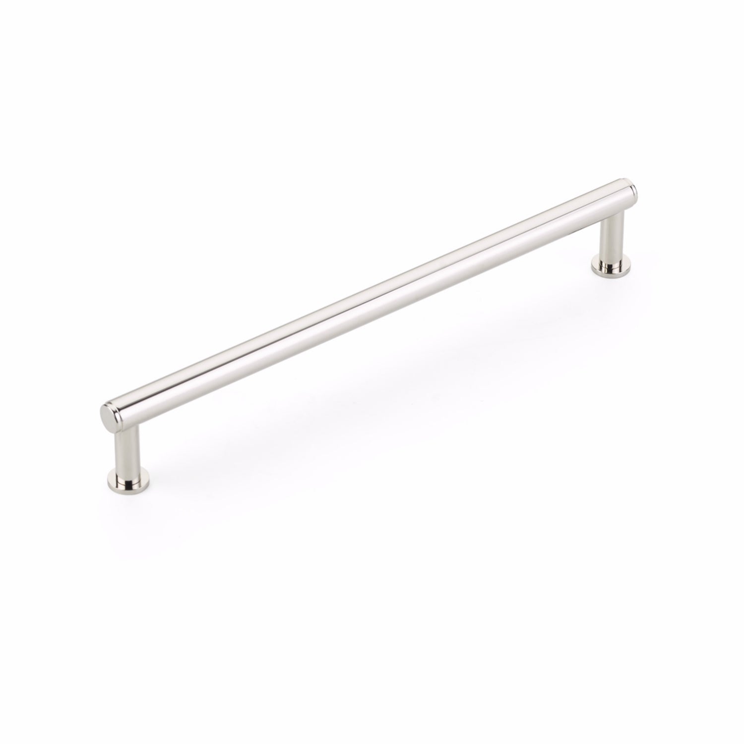 Schaub 5108-PN 8" Center to Center Pub House Cabinet Pull Polished Nickel Finish
