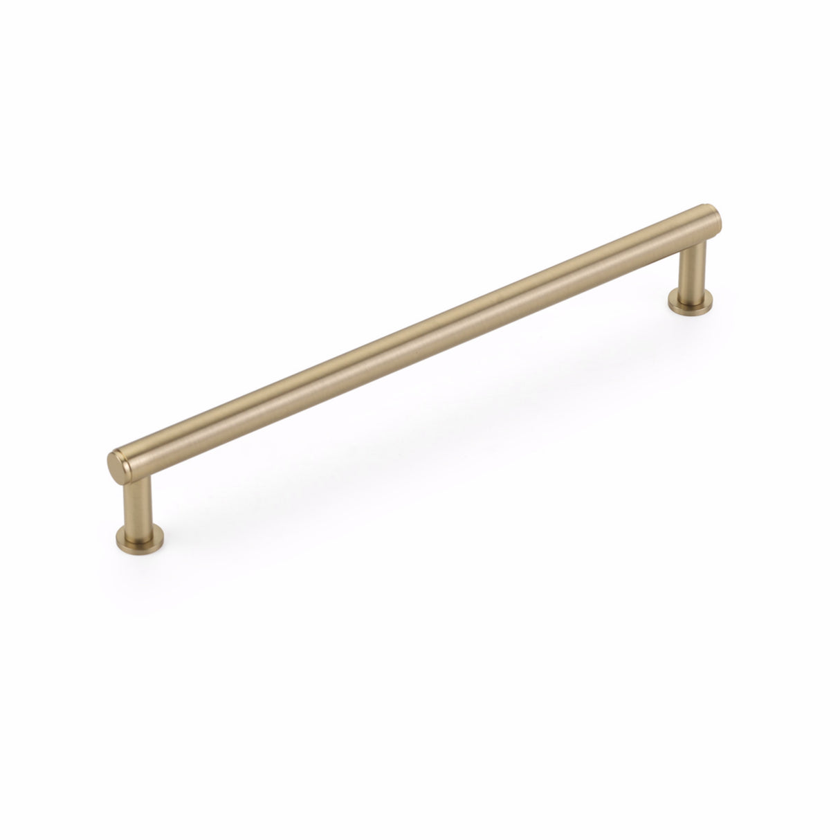 Schaub 5108-SSB 8" Center to Center Pub House Cabinet Pull Signature Satin Brass Finish