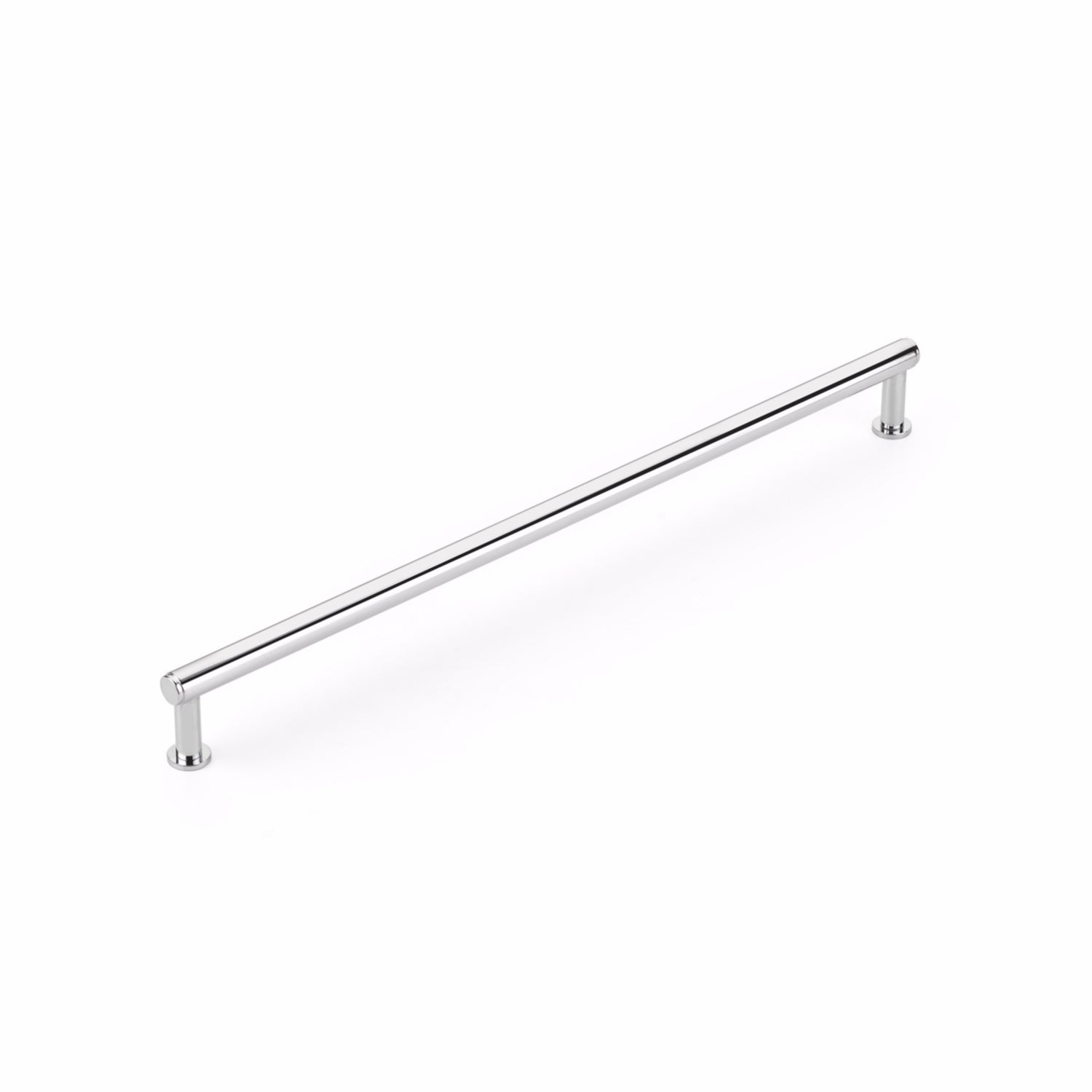 Schaub 5112-26 12" Center to Center Pub House Cabinet Pull Polished Chrome Finish