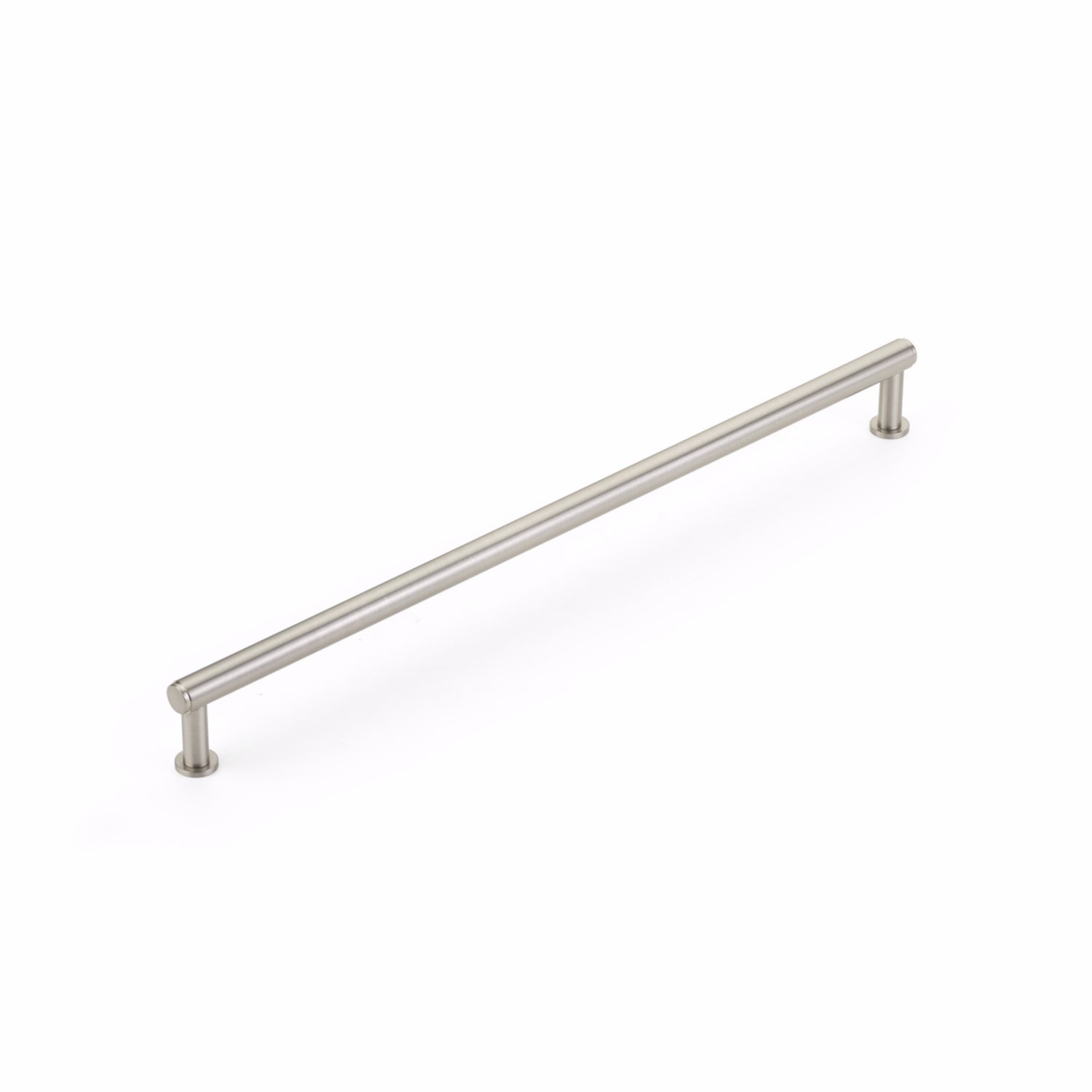 Schaub 5112-BN 12" Center to Center Pub House Cabinet Pull Brushed Nickel Finish