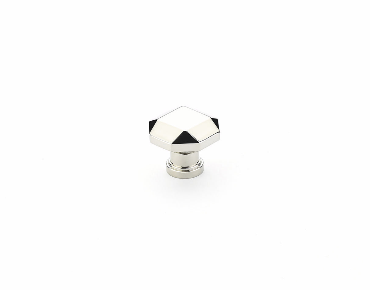Schaub 531-PN 1-1/4" Menlo Park Cabinet Knob Polished Nickel Finish