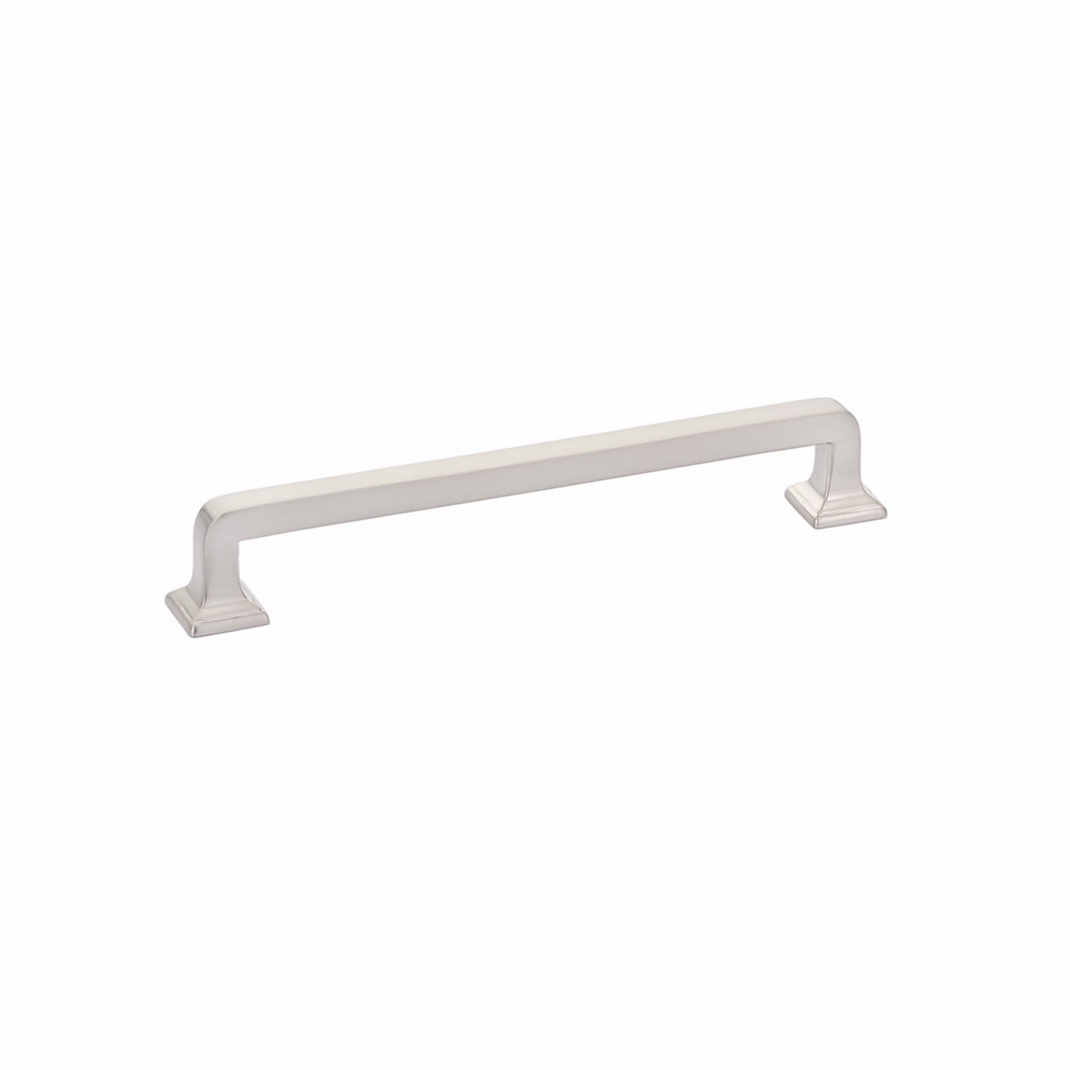 Schaub 537-BN 6" Center to Center Menlo Park Cabinet Pull Brushed Nickel Finish