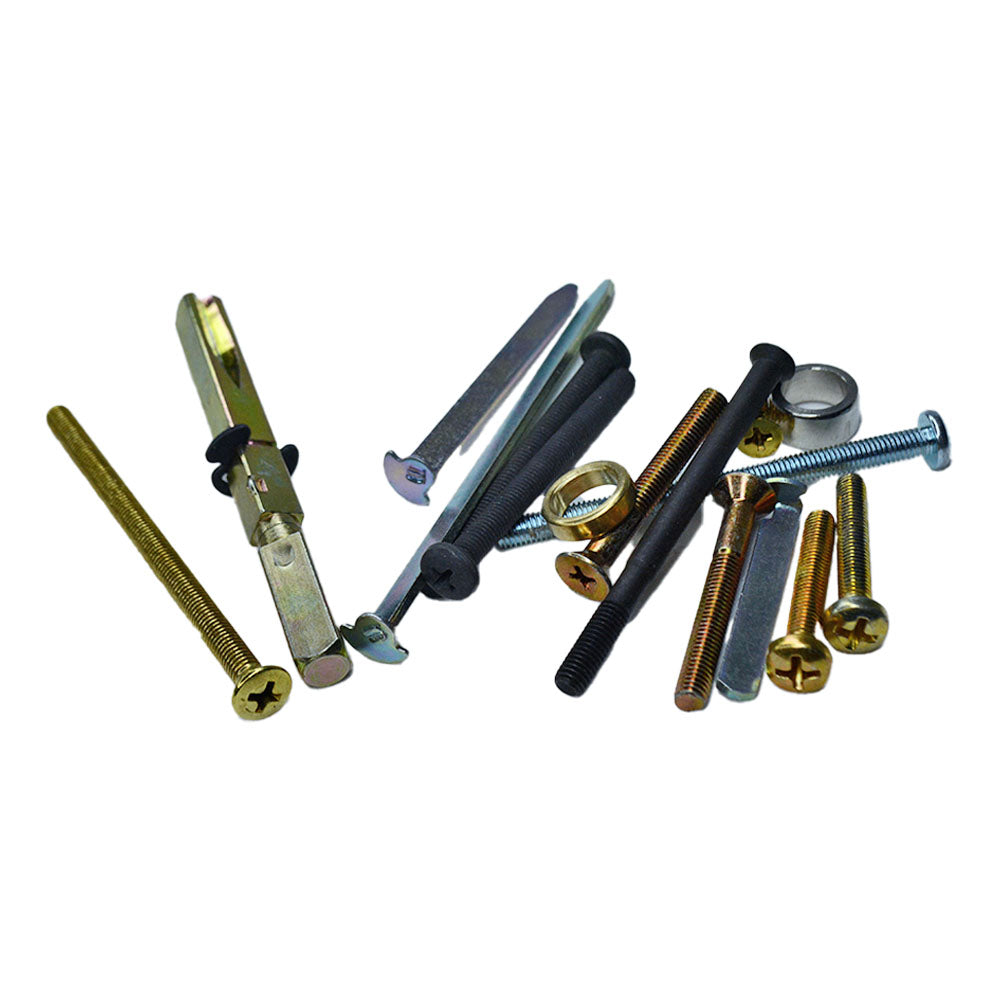 Baldwin 5399044A New Mechanics Thick Door Kit A For Single Cylinder Handlesets Lifetime Satin Brass Finish