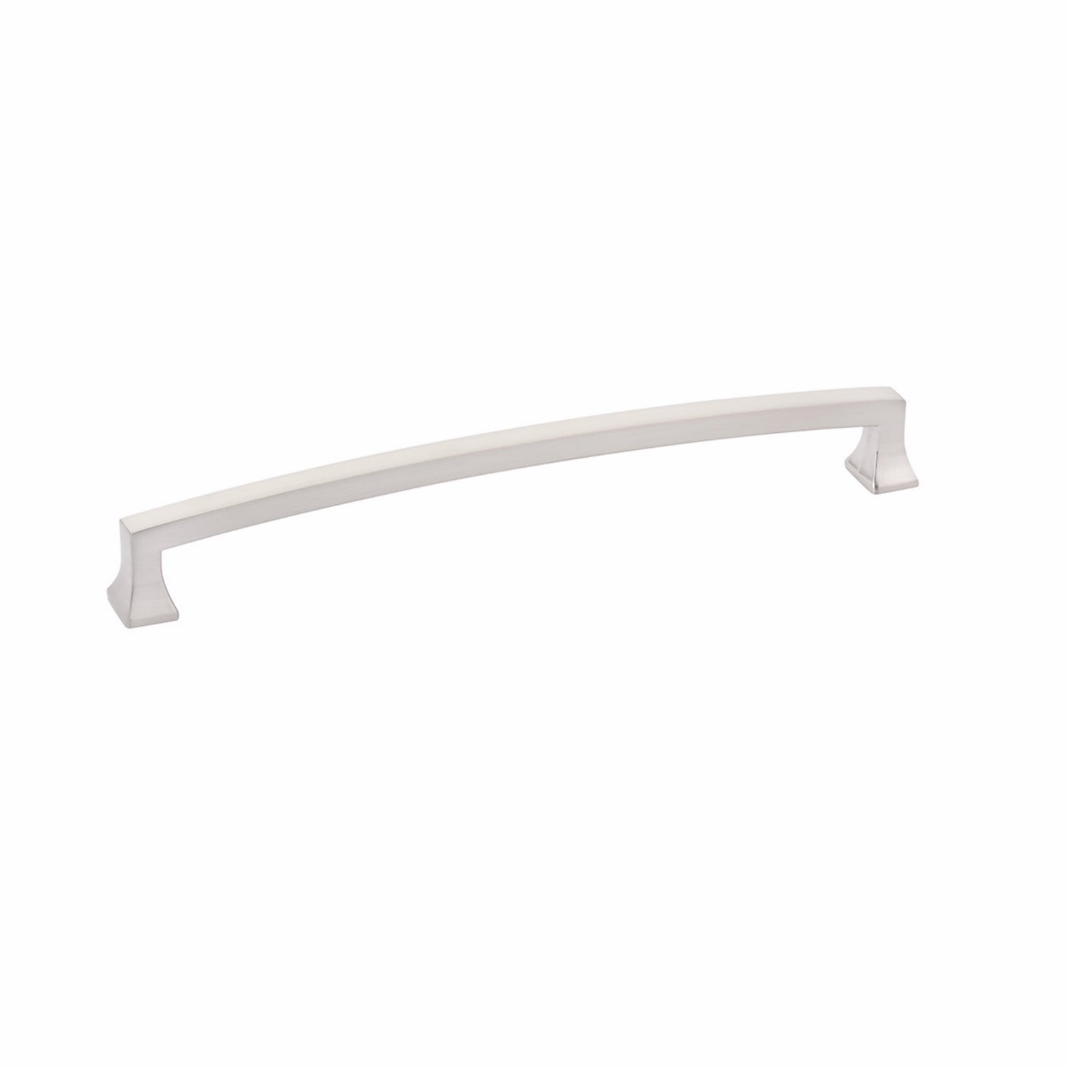 Schaub 540-BN 8" Center to Center Menlo Park Arched Cabinet Pull Brushed Nickel Finish
