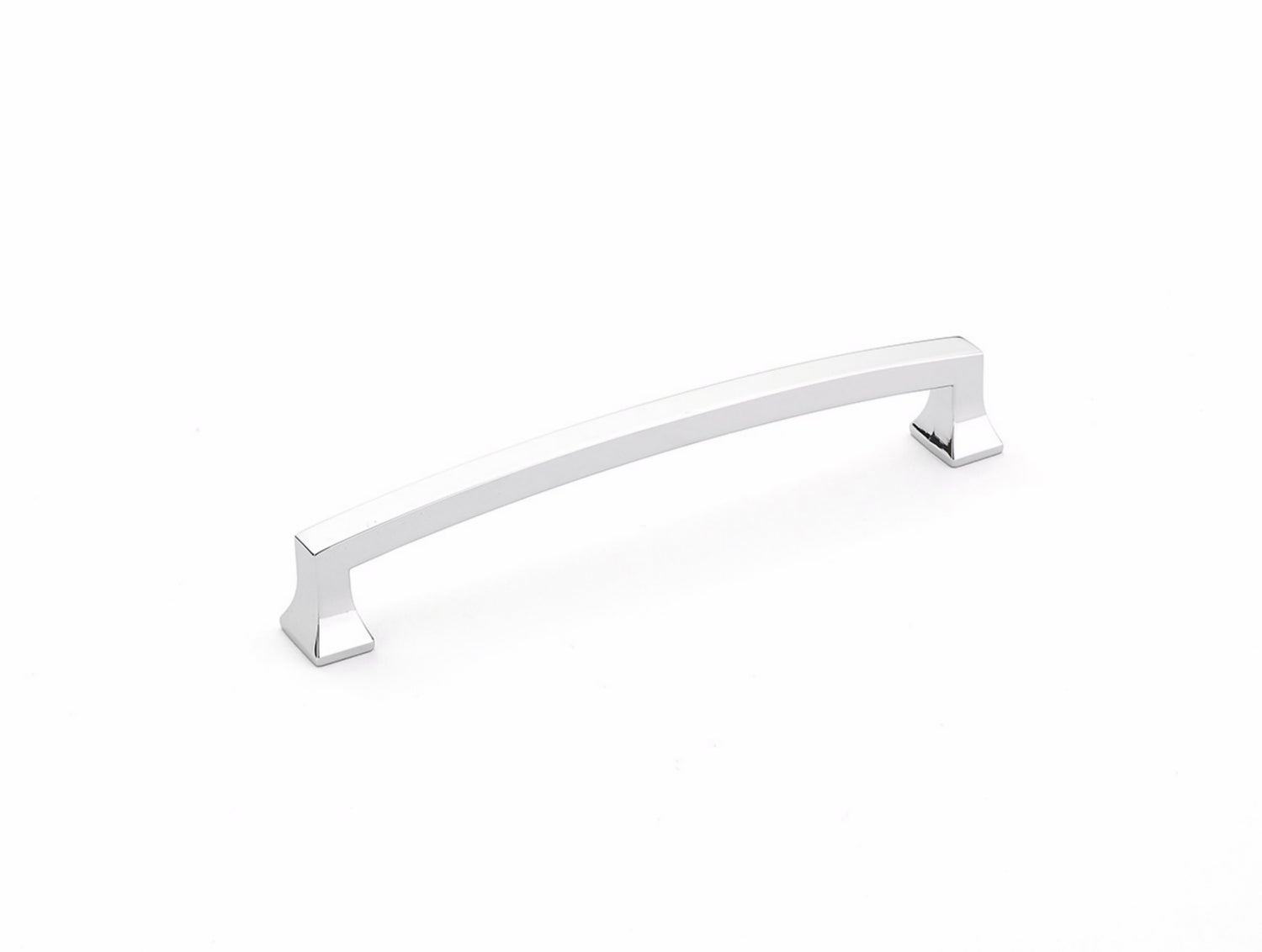 Schaub 541-26 6" Center to Center Menlo Park Cabinet Pull Polished Chrome Finish