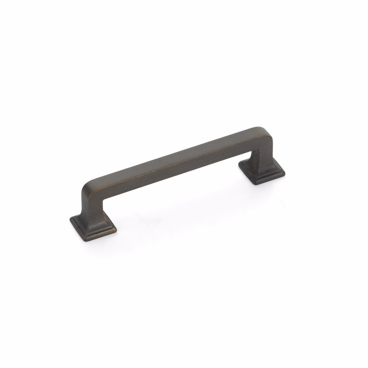 Schaub 542-BN 4" Center to Center Menlo Park Arched Cabinet Pull Brushed Nickel Finish