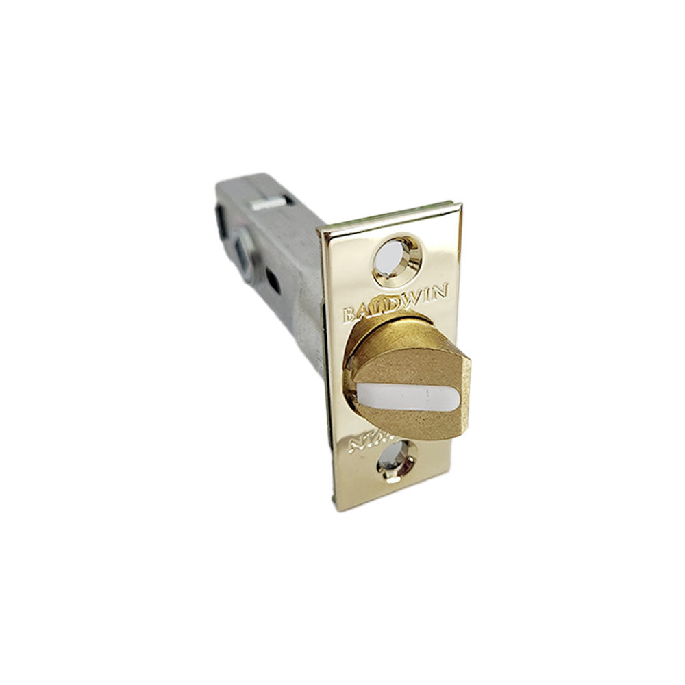 Baldwin 5510003 2-3/8" Estate Knob Passage Latch Lifetime Brass Finish