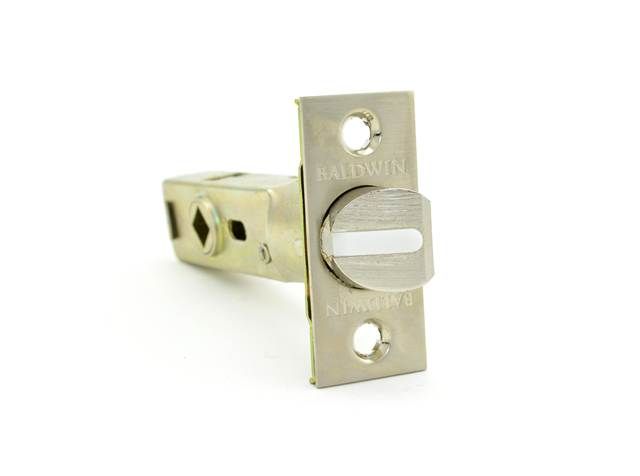 Baldwin 5513056 2-3/8" Estate Lever Passage Latch Lifetime Satin Nickel Finish
