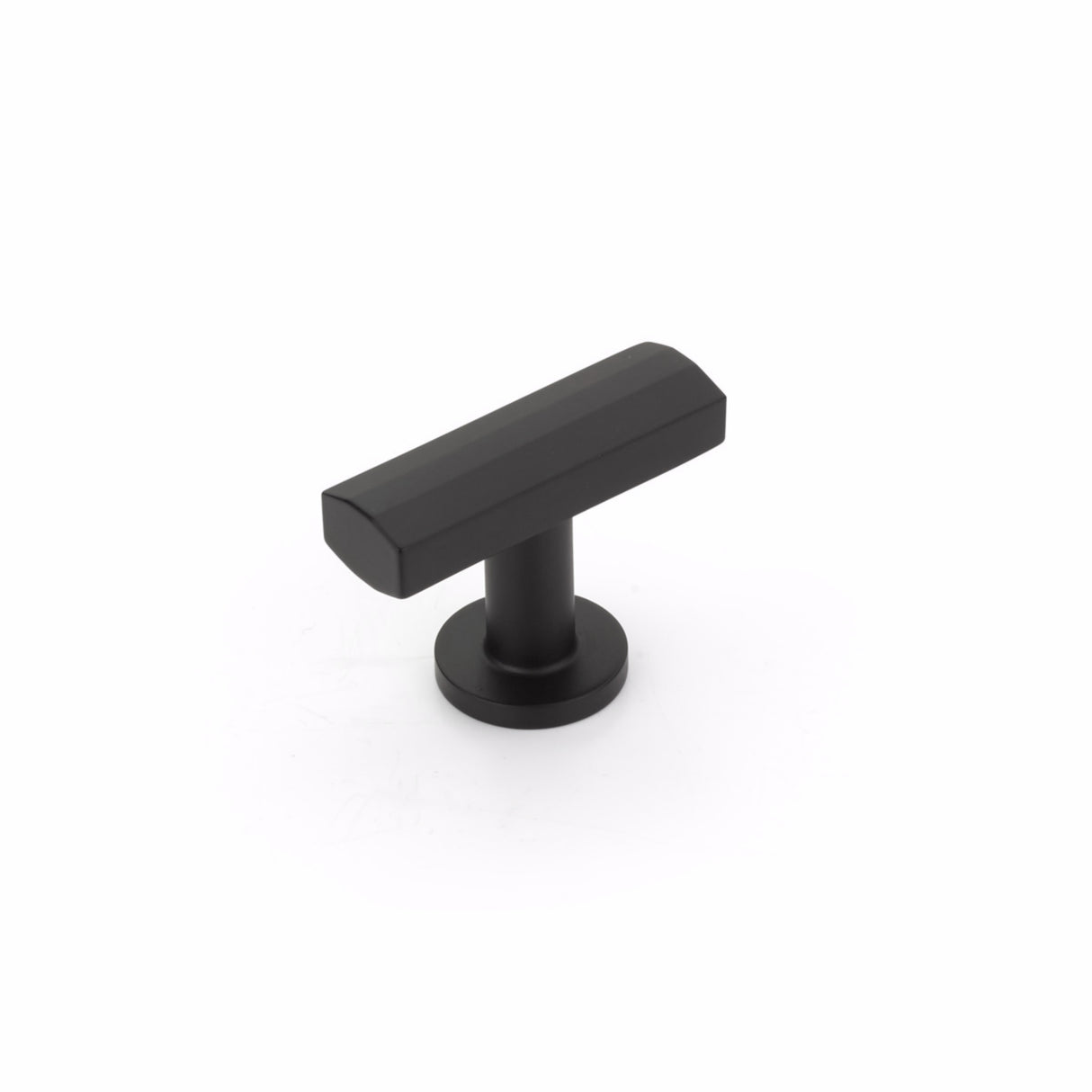 Schaub 552-MB Heathrow 1-3/4" T Cabinet Knob Matte Black Finish