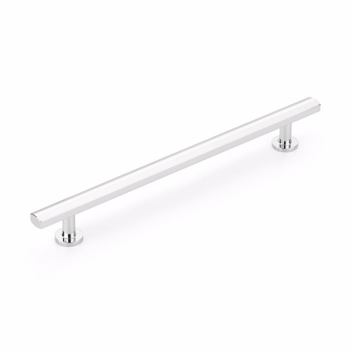 Schaub 555-26 8" Center to Center Heathrow Cabinet Pull Polished Chrome Finish