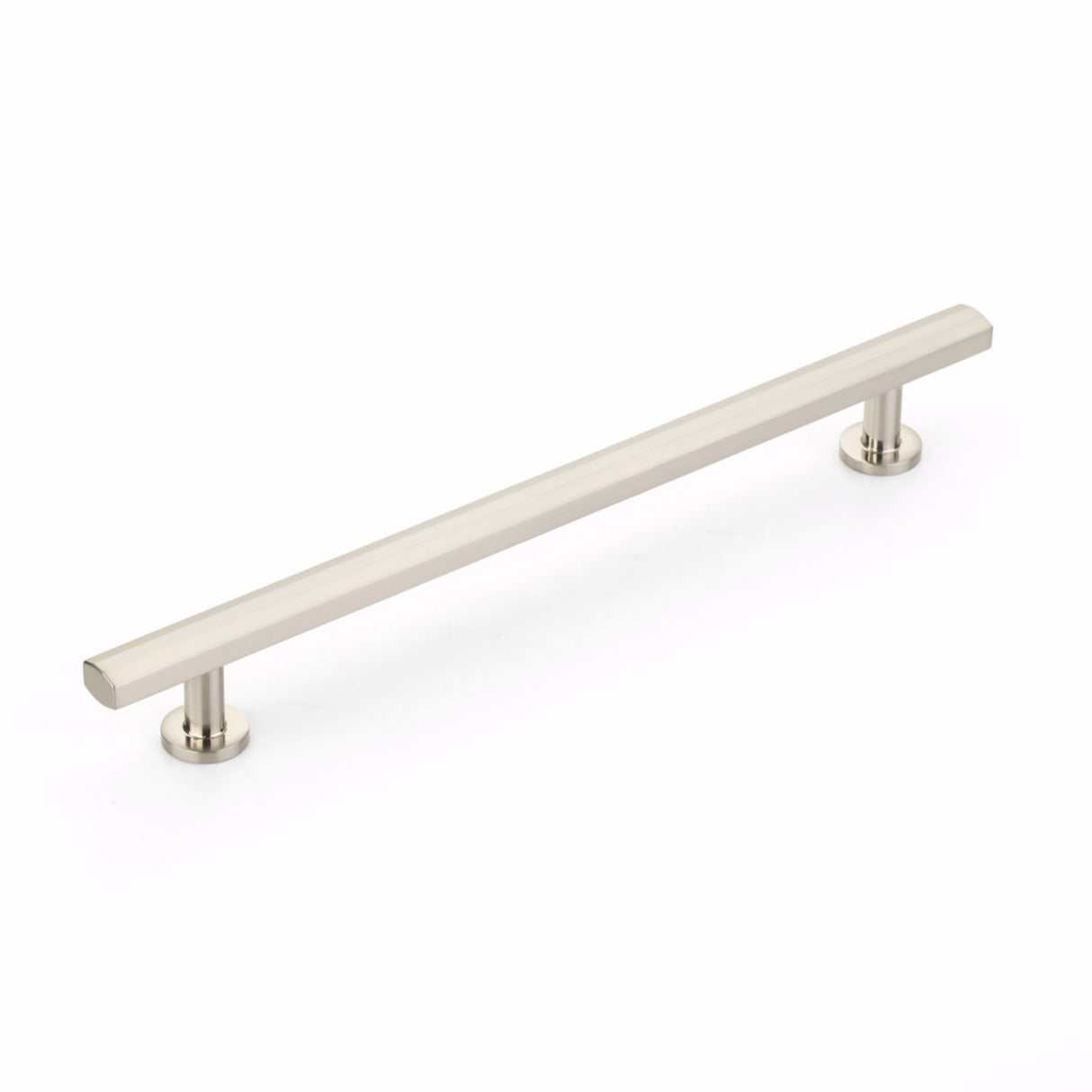 Schaub 555-BN 8" Center to Center Heathrow Cabinet Pull Brushed Nickel Finish
