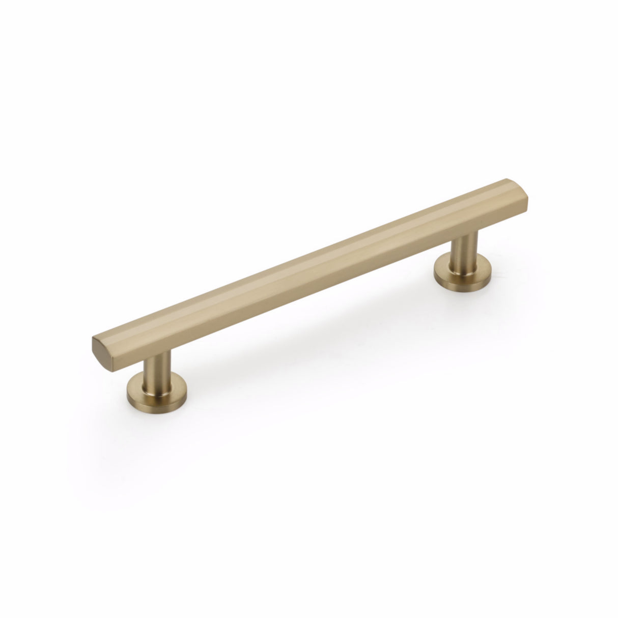 Schaub 561-SSB 5" Center to Center Heathrow Cabinet Pull Signature Satin Brass Finish
