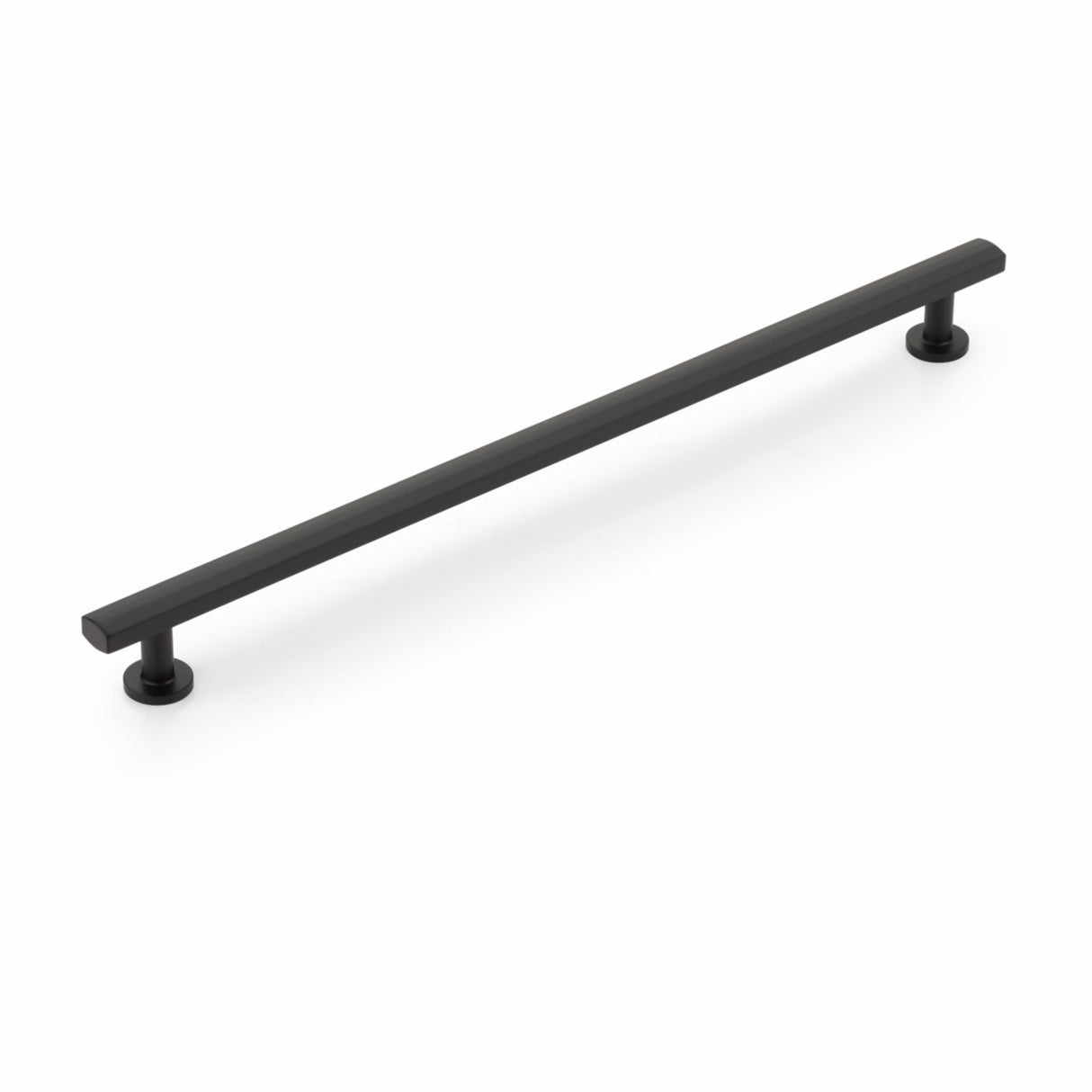 Schaub 563-MB 12" Center to Center Heathrow Cabinet Pull Matte Black Finish
