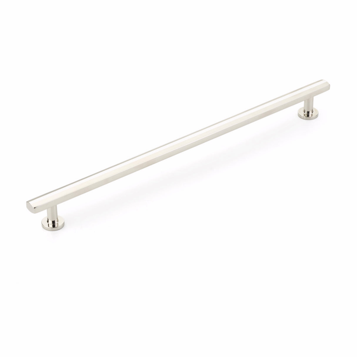 Schaub 563-PN 12" Center to Center Heathrow Cabinet Pull Polished Nickel Finish