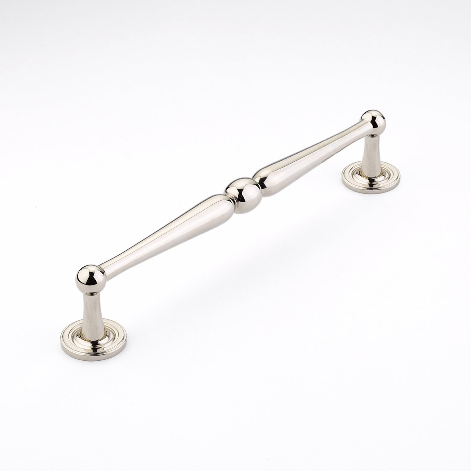 Schaub 580-PN 8" Center to Center Atherton Cabinet Pull Polished Nickel Finish