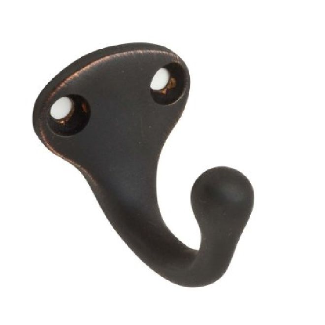 Ives Commercial 581A716 Aluminum Single Wardrobe Hook Aged Bronze Finish
