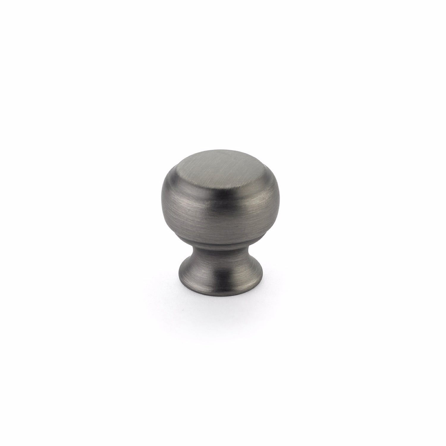 Schaub 63-AN 1-1/8" Cabriole Cabinet Knob Antique Nickel Finish