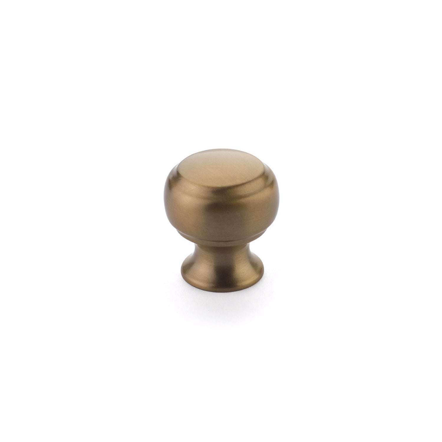 Schaub 63-BBZ 1-1/8" Cabriole Cabinet Knob Brushed Bronze Finish