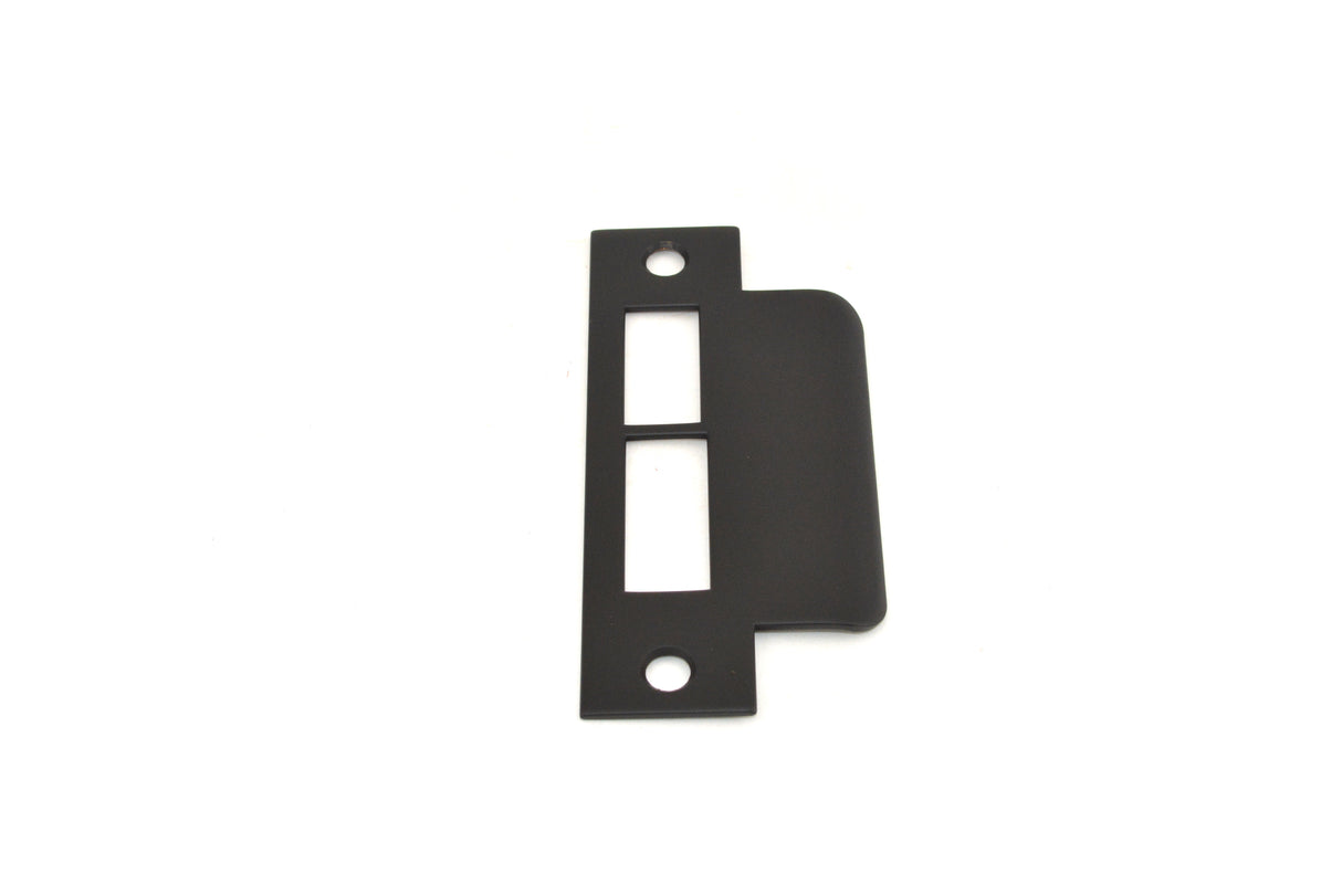 Baldwin 6339190L158 Left Hand 1-5/8" Extended ASA Strike Latch and Deadbolt Satin Black Finish