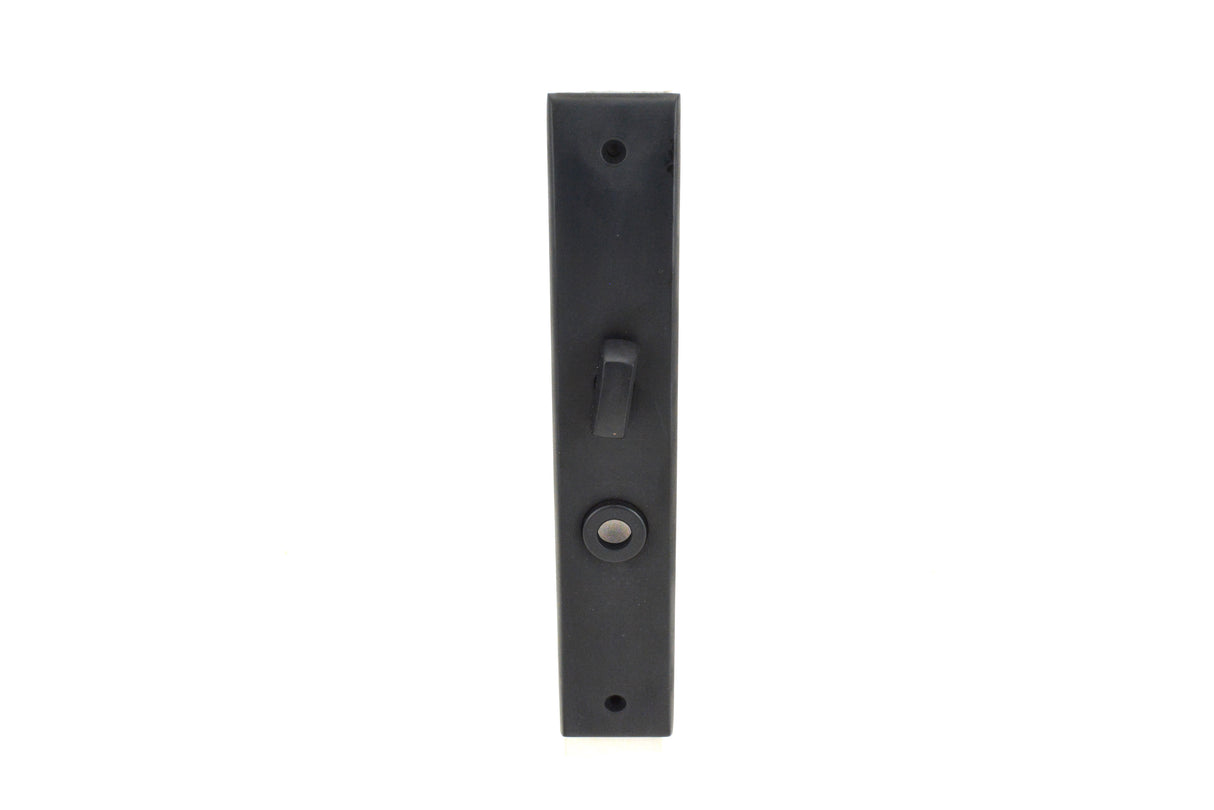 Baldwin 6502102KTIS Lakeshore Interior Escutcheon Cut for Turn Oil Rubbed Bronze Finish