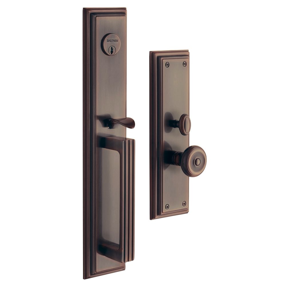 Baldwin 6542112ENTR Tremont Single Cylinder Entry Mortise Trim Venetian Bronze Finish