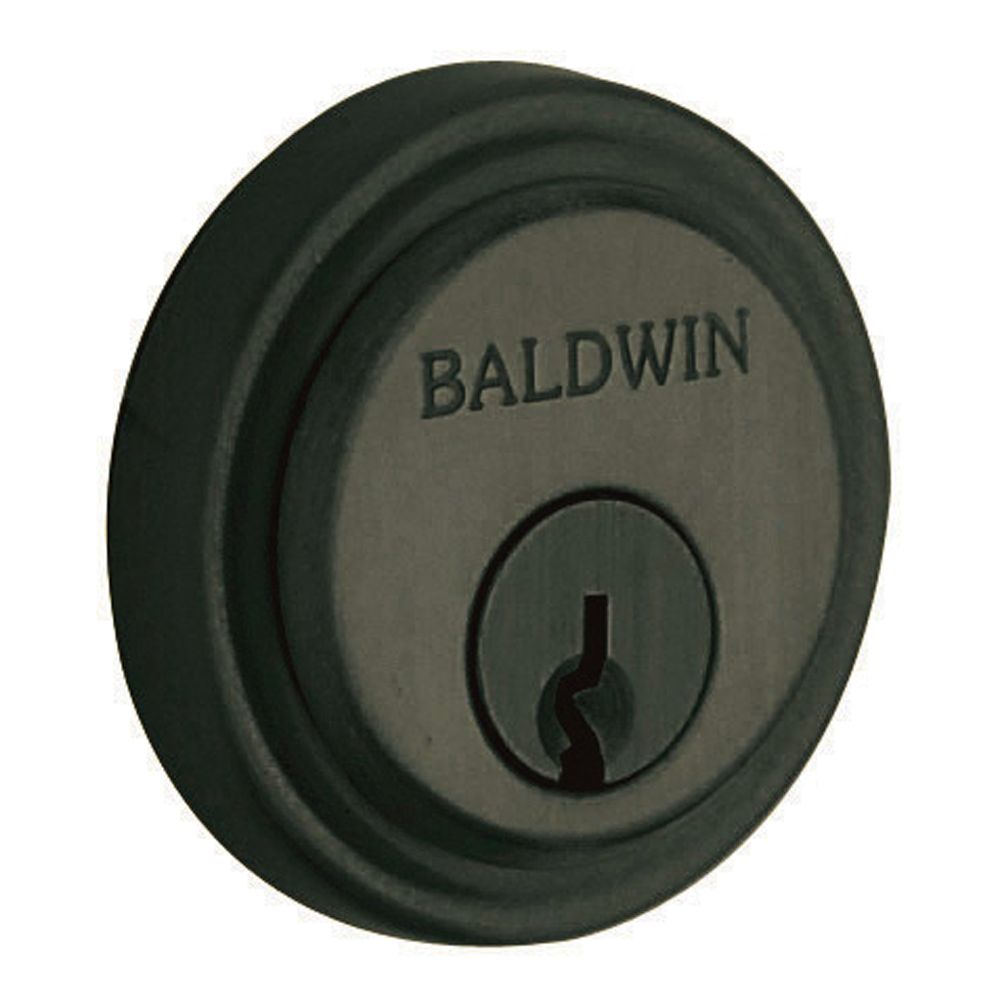 Baldwin 6757190 Colonial Cylinder Collar Satin Black Finish