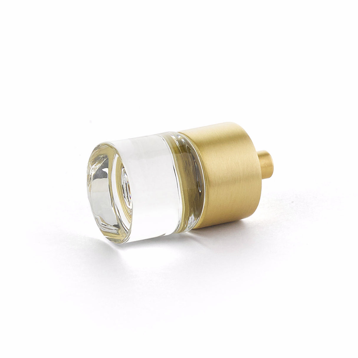 Schaub 74-SB 7/8" City Lights Cabinet Knob Satin Brass Finish