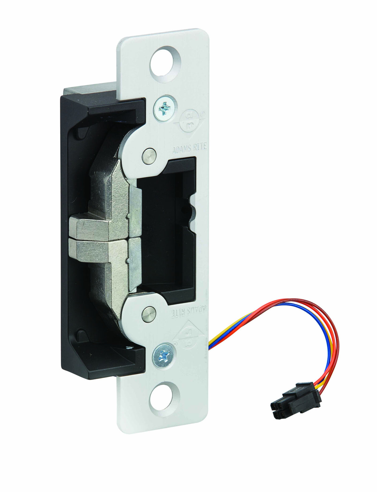 Adams Rite 7400628 Ultraline Electric Strike for Radius Jambs Clear Anodized Aluminum Finish