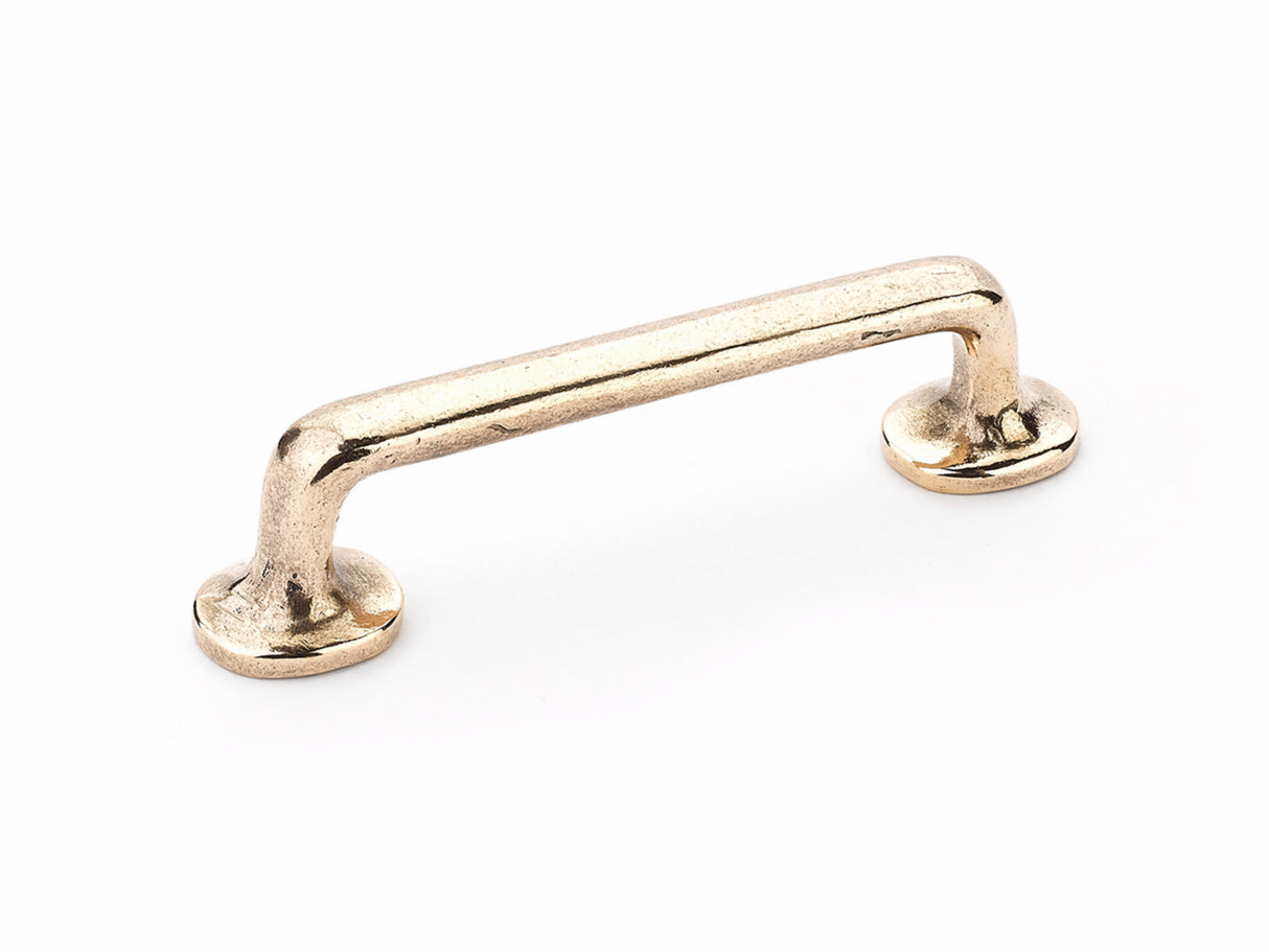 Schaub 777-NB 4" Center to Center Mountain Cabinet Pull Natural Bronze Finish