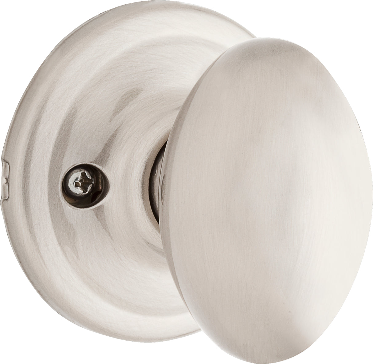 Kwikset 788L-15 Laurel Knob Half Dummy Lock Satin Nickel Finish