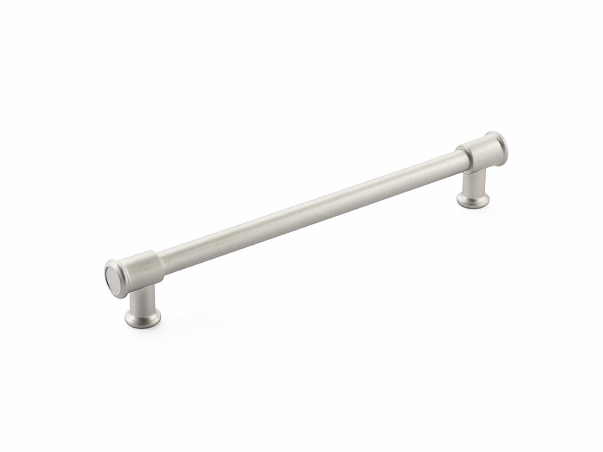 Schaub 79-8-15 Steamworks 8" Cabinet Pull Satin Nickel Finish