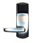 Dormakaba 79PS016T1ER32626 RT Plus Standalone RFID Proximity Unit Privacy Mortise Lockset with Deadbolt; 1-1/4" ASM; Long Lever; Toggle; Bluetooth (BLE); Electronic Lock Override (ELO); Right Hand or Left Hand Reverse; (626) Satin Chrome Finish