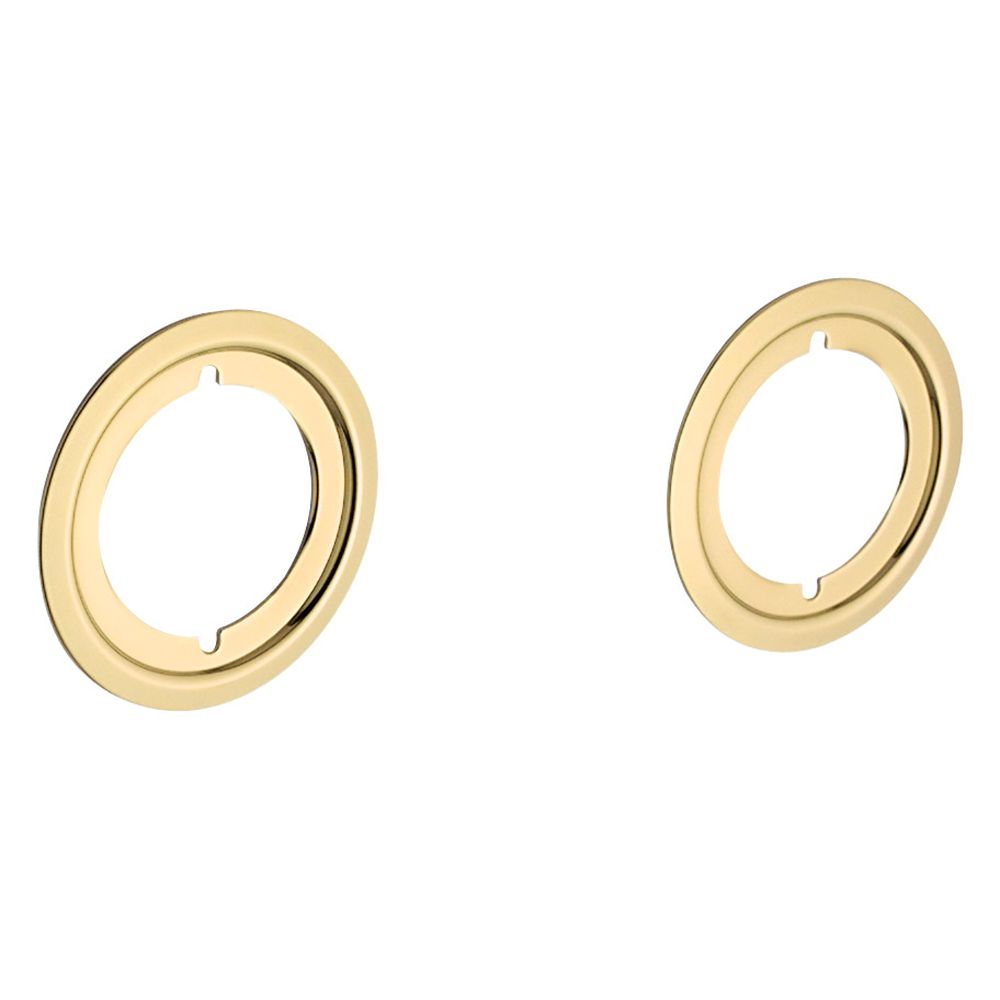Baldwin 8090003 Trim Ring for 2-1/8" Door Lifetime Brass Finish