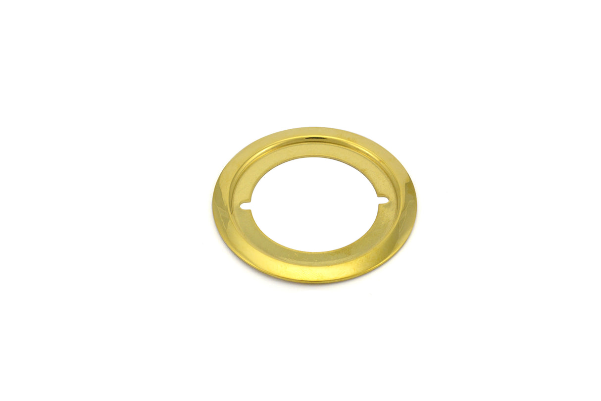 Baldwin 8090031 Trim Ring for 2-1/8" Door Unlacquered Brass Finish